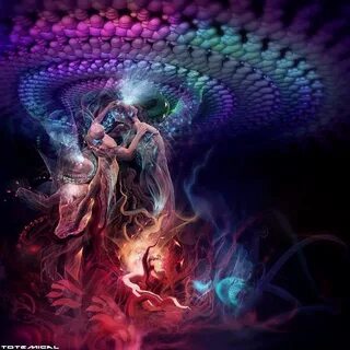 Divine love Visionary art, Psychedelic art, Spiritual art