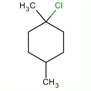 1073-15-0, Cyclohexane, 1-chloro-1,4-dimethyl-, CAS No 1073-