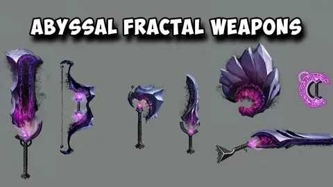 Guild Wars 2 - Abyssal Fractal Weapon Set - YouTube
