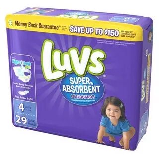 Luvs Super Absorbent Leakguards Newborn Diapers Size 4 29 co