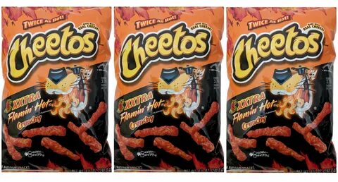 Cheetos XXtra Flamin' Hot Crunchy - 8.5 Oz (3pk)- Buy Online