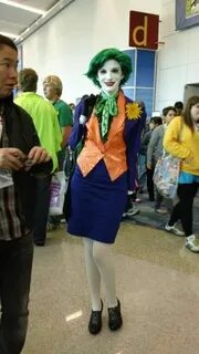 female joker Tumblr Joker cosplay costume, Joker halloween, 