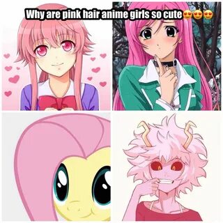 Pink Hair Anime Girls Anime Girls Comparison Parodies Know Y