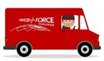 Mail clipart shipping truck, Mail shipping truck Transparent