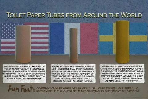Toilet Paper Tubes from Around the World - Album on Imgur