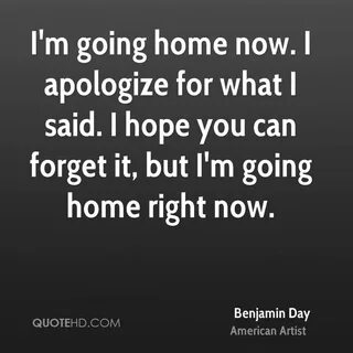 Im Going Home Quotes. QuotesGram