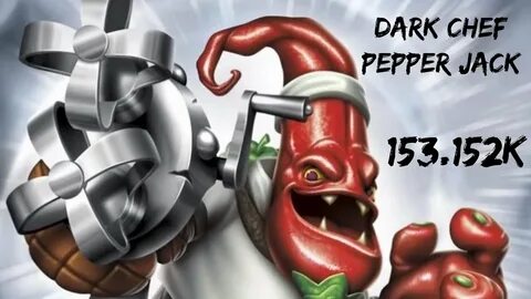 Skylanders Dark Chef Pepper Jack - YouTube