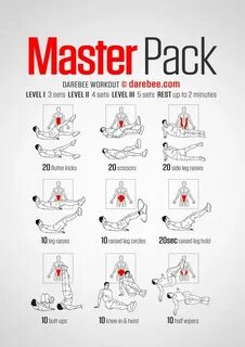 Masterpack Workout Total ab workout, Abs workout, Abs workou