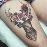 #tattoo #ink Stag tattoo, Deer head tattoo, Deer tattoo