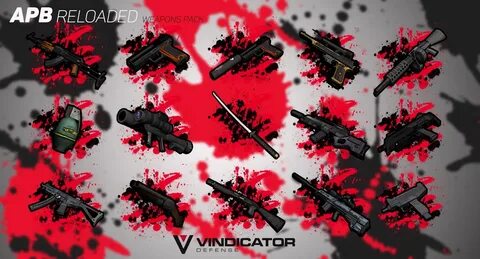 REL EC-635 and APB Weapons pack Vindicator Defense