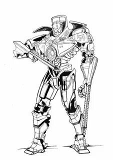 Pacific Rim Gipsy Avenger Coloring Pages Mclarenweightliftin