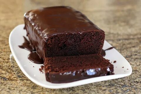 Chocolate Loaf Cake Recipe With Easy Chocolate Glaze Recipe 