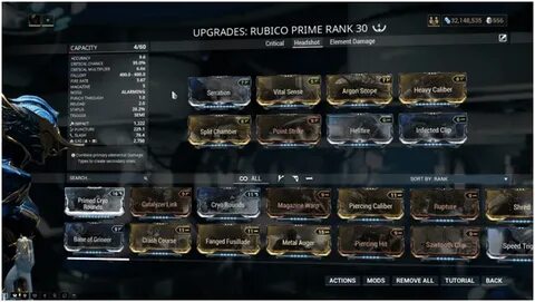 Best Rubico Prime Eidolon Builds 2021 Complete Guide Best - 