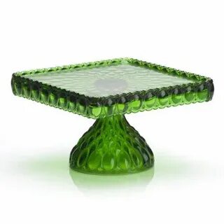 Love this pretty deep green! Mosser Glass Elizabeth Square C
