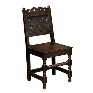 17th Century Jacobean Oak Chair 1 Oak chair, Antique chairs,
