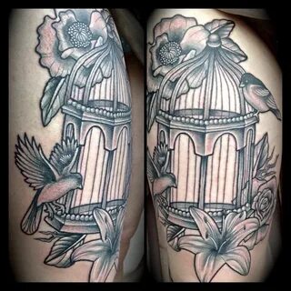 FYeahTattoos.com Cage tattoos, Birdcage tattoo, Sleeve tatto