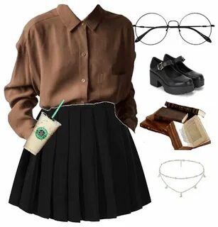 Modernised Dark academia Outfit ShopLook Aesthetic clothes, 