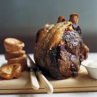 Roast Rib of Beef with Yorkshire Pudding Dinner Recipes Woma