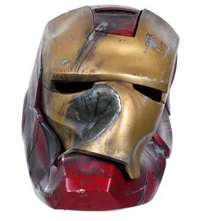 iron man mark 3 helmet with damage - Iron Man Helmet Shop