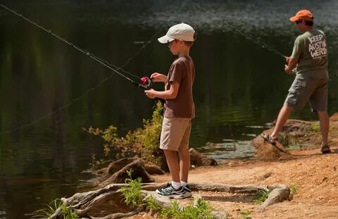 going fishing Father & son Animals Going fishing, Father, so
