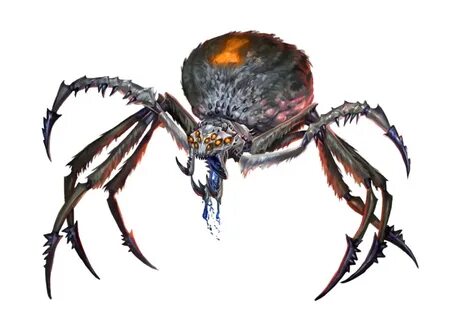 Half-Fiend Spider - Pathfinder PFRPG DND D&D 3.5 5E 5th ed d