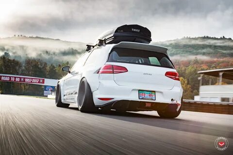 Golf GTI RS Has Rocket Bunny Fenders, Working Aero - autoevo