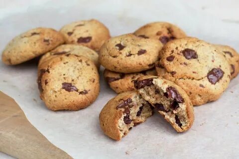 cookies Healthy chocolate chip cookies, Healthy cookie recip