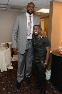 Shaquille O'Neal with Kevin Hart Funny memes kevin hart, Kev