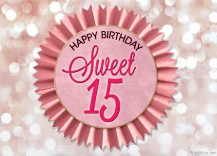 36 15th Birthday Wishes
