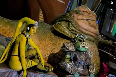 Oola with Jabba and Gamorrean Carter McKendry Flickr