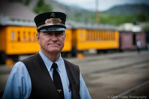 Train conductor for the Durango and Silverton narrow gauge r