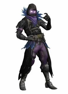 MMD Fortnite - Raven Quill by arisumatio Raven halloween cos