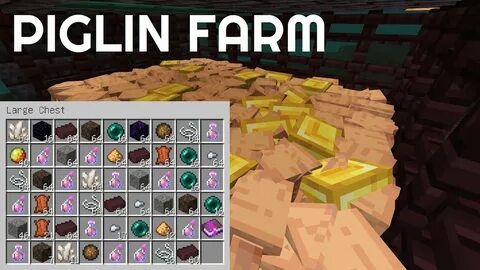😬 I Made A Piglin Farm In Minecraft - YouTube