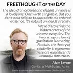 Mythbuster Adam Savage Atheist quotes, Atheist, Famous athei
