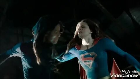 Supergirl (Melissa Benoist) Belly punch/Belly hit compilatio