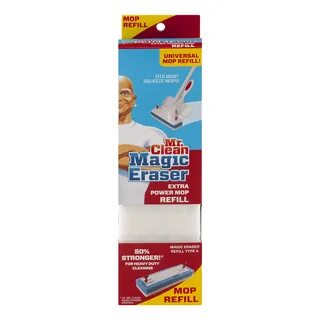 Mr Clean Magic Eraser Extra Power Mop Refill, 1 refill - Wal