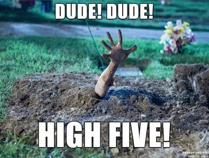 Zombie High Five - Meme on Imgur