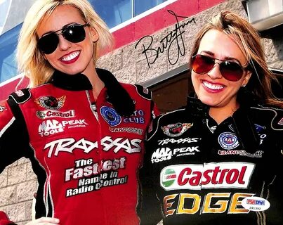 Brittany Force NHRA Drag Racing Authentic Signed 8x10 Photo 