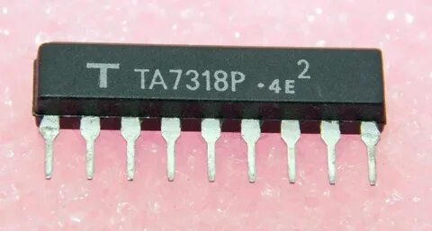 Микросхема TA7318 SIP-9 - Из личного (DIY Ардуино, STM32, ES