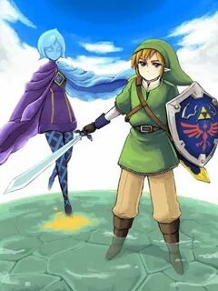 Fi and the Hero Link (from Zelda #SkywardSword) Zelda skywar