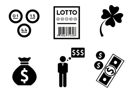 Lottery Themed Vector Icons 91662 Vector Art at Vecteezy