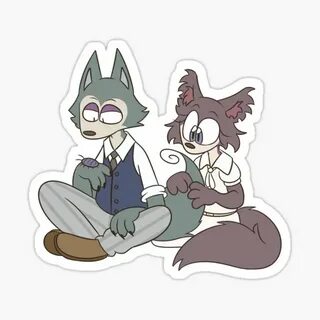 "Hold he tail" Sticker for Sale by ThatsWhiskyToYo Redbubble