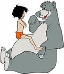 Mowgli & Baloo Cartoon pics, Jungle book, Disney images