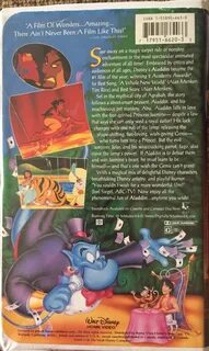 RARE Aladdin Disney VHS Black Diamond!: купить с доставкой и