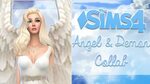 The Sims 4 Angel and Demon Collab W/Duckiechan ✧ - YouTube