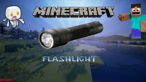 Моды minecraft FLASHLIGHT - YouTube