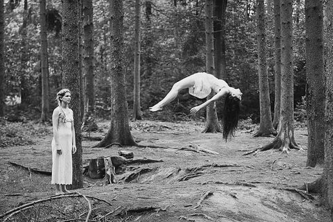 Katja Kemnitz Levitation, Nature photography, Witch house