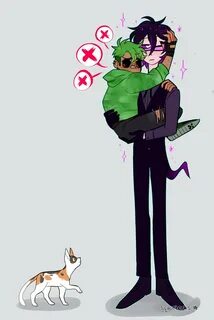 Creeper X Enderman posted by Zoey Mercado