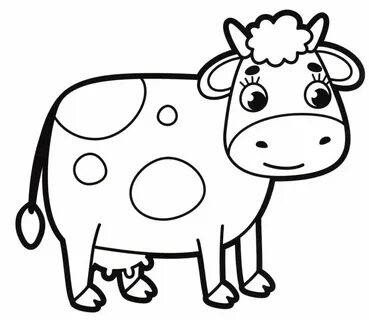Children's Drawings Cows (58 photos) " Рисунки для срисовки 