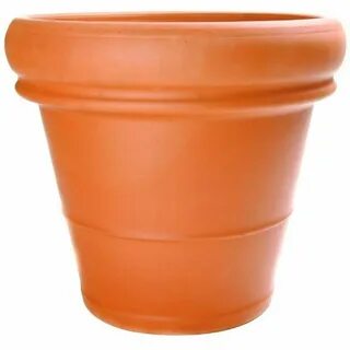 Pennington 22 in. Terra Cotta Heavy Rimmed Clay Pot-10004300